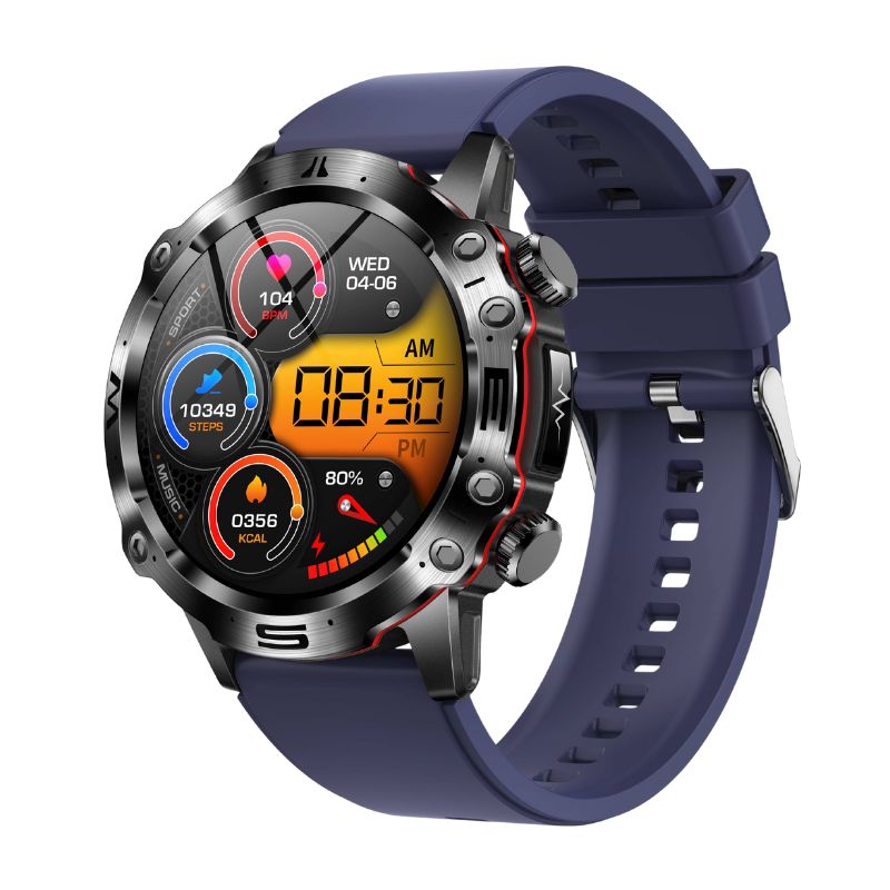 PH48 Hige-end ECG/EKG Blood Glucose Blood Pressure Health HD Sports Call Smart Watch
