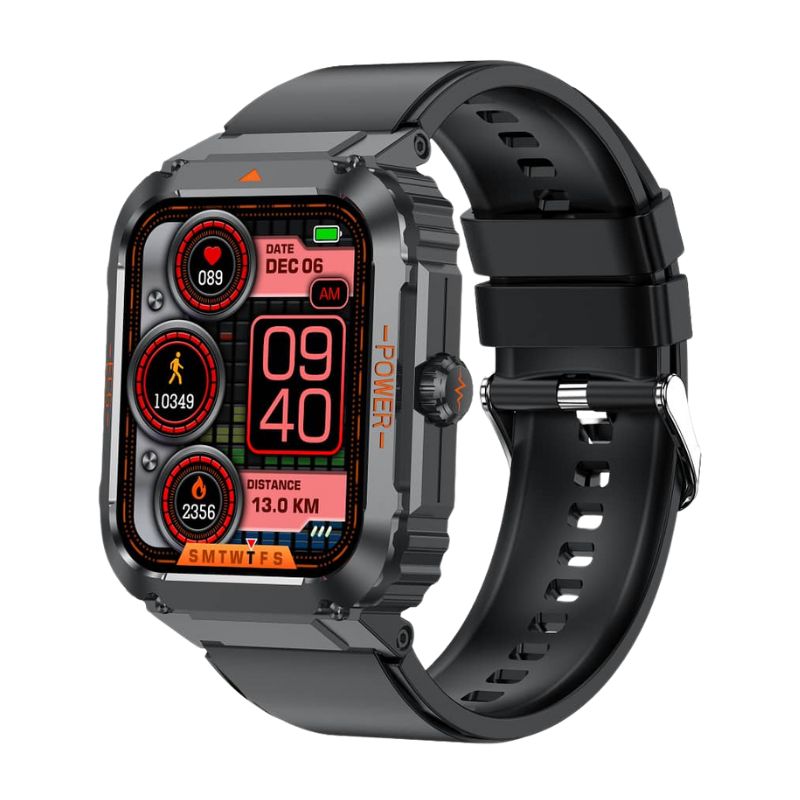 PH550 Fashion Outdoor Sports Health Smart Watch ECG/EKG Blood Glucose Bluetooth Call 100+ Sports Modes