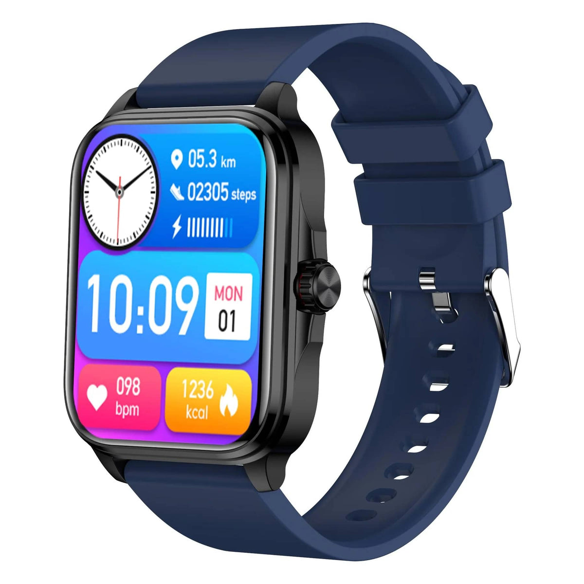 PH90 Large 1.91-inch Full-touch Screen Non-invasive Blood Glucose Fashion Health Smart Watch