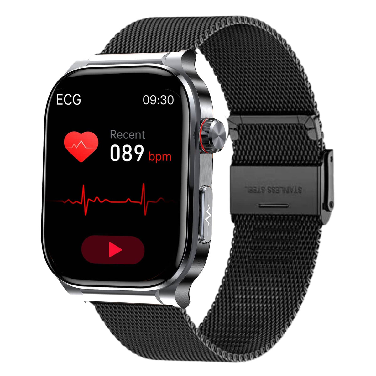 PH588 Professional High-End ECG/EKG HRV Blood Glucose Blood Pressure Heart Rate Health Management Watch