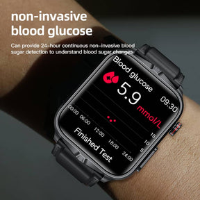 PH11 New Generation of Pulse therapy  Blood Glucose Blood Pressure ECG Heart Rate Monitoring Health Smartwatch